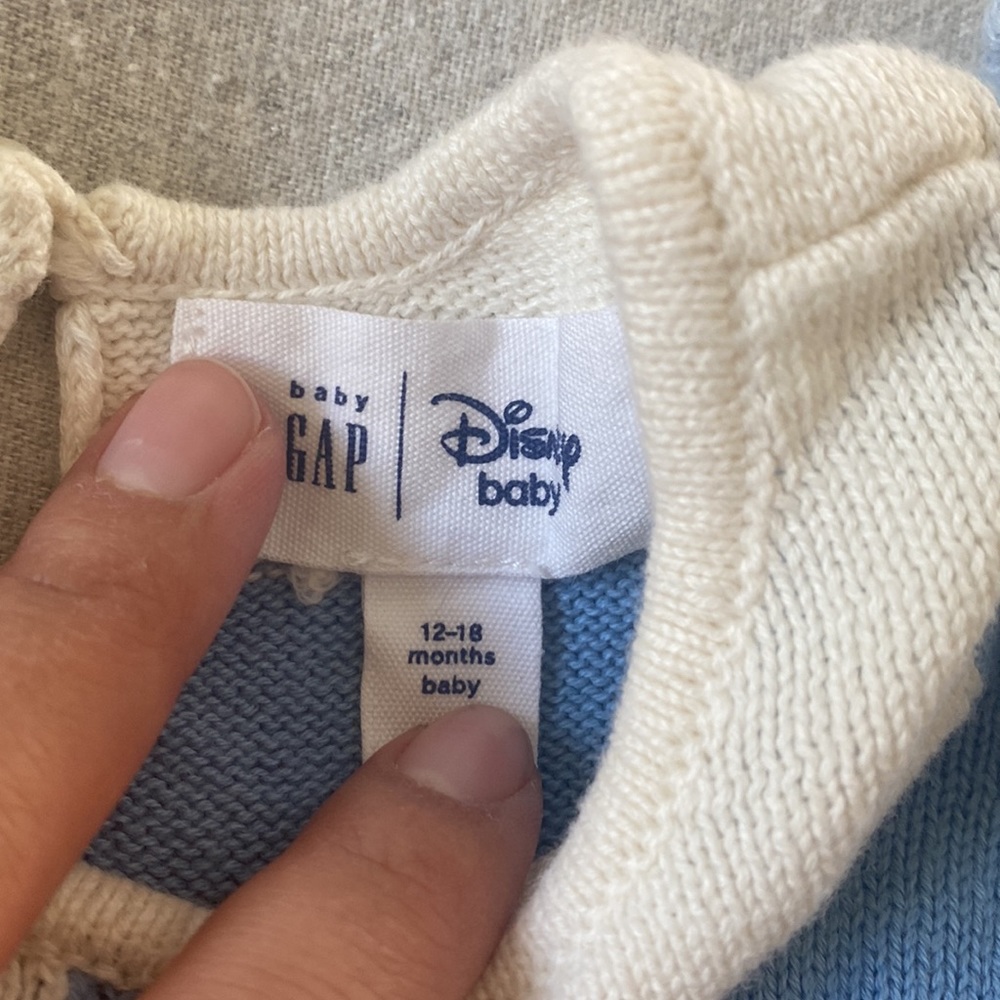Gap Snow White Knit Tutu Sweater Dress - Picture 2 of 7